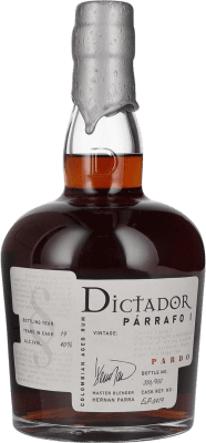 ラム Dictador Párrafo I Pardo Vintage 19 年 70 cl