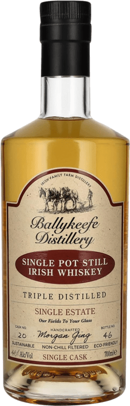 免费送货 | 威士忌单一麦芽威士忌 Ballykeefe Single Pot Still 爱尔兰 70 cl