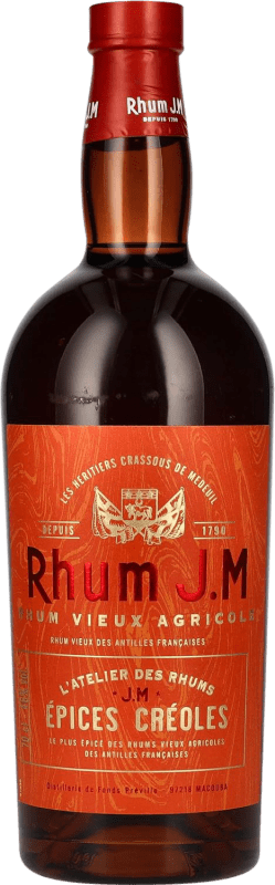 免费送货 | 朗姆酒 Rhumerie JM Épices Créoles Agricole 荷属安的列斯 70 cl