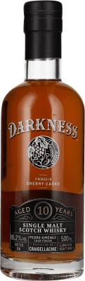 ウイスキーシングルモルト Darkness Craigellachie PX Cask 10 年 ボトル Medium 50 cl