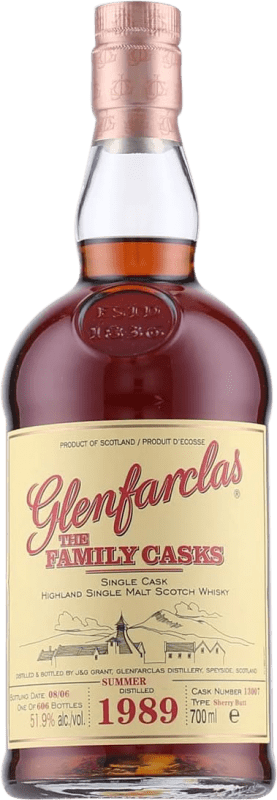 Free Shipping | Whisky Single Malt Glenfarclas The Family Casks Summer Sherry Butt United Kingdom 70 cl