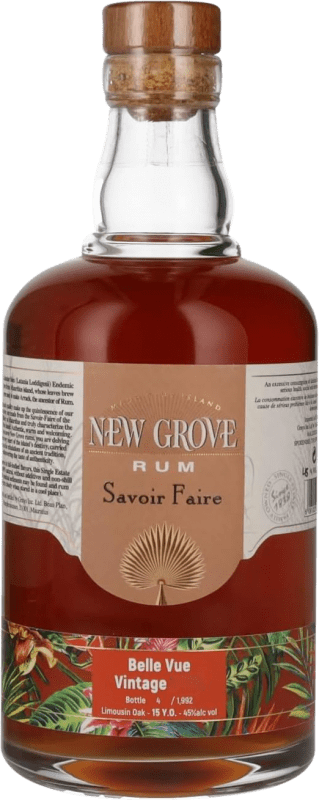 89,95 € Бесплатная доставка | Ром New Grove Savoir Faire Belle Vue Vintage 15 Лет