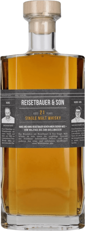 266,95 € Free Shipping | Single Malt Whisky Reisetbauer 21 Years