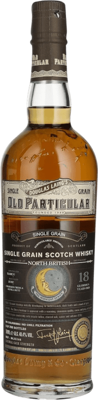 免费送货 | 威士忌单一麦芽威士忌 Douglas Laing's Old Particular at North British Single Grain 英国 18 岁 70 cl