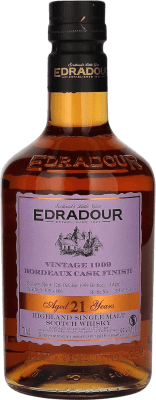 威士忌单一麦芽威士忌 Edradour Bordeaux Cask Finish Vintage 21 岁 70 cl