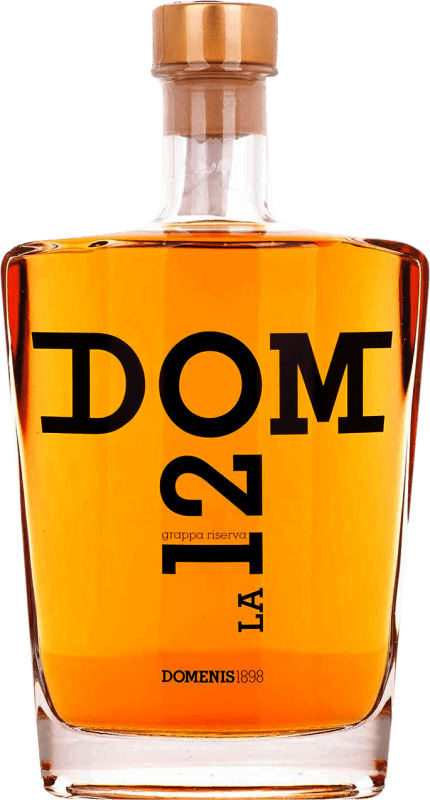 Envío gratis | Grappa Domenis 1898 La 120 Reserva Italia 70 cl