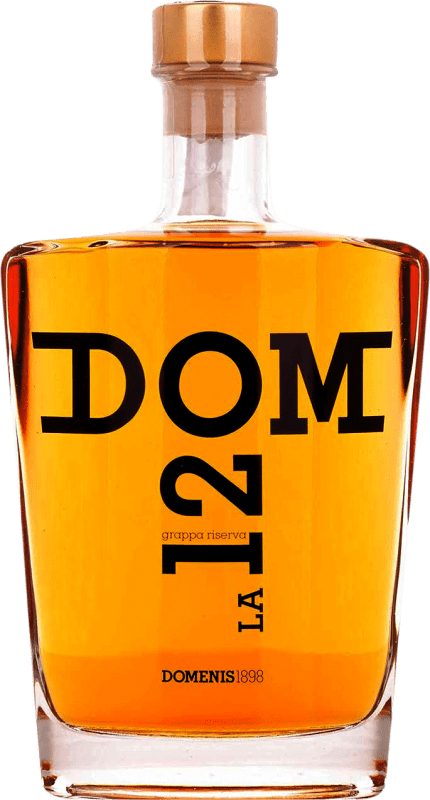 Free Shipping | Grappa Domenis 1898 La 120 Reserve — Aged Italy 70 cl