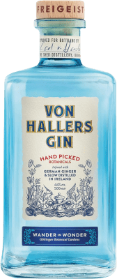 Envio grátis | Gin Von Hallers Alemanha Garrafa Medium 50 cl