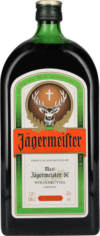 Envio grátis | Licor de Ervas Mast Jägermeister Master of the Seas Alemanha 1 L