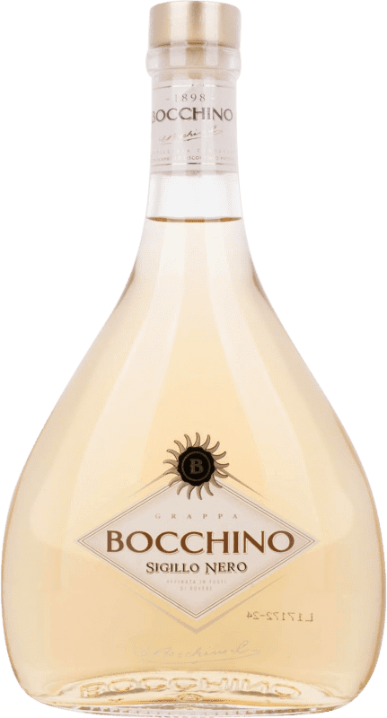 Envio grátis | Aguardente Grappa Bocchino Sigillo Nero Itália 70 cl