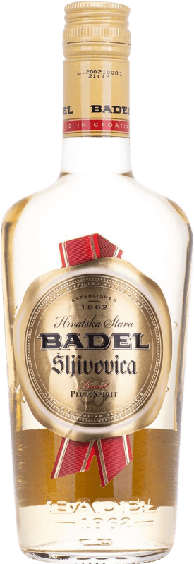 Envio grátis | Licores Badel 1862 Slivovica Alemanha Garrafa Medium 50 cl