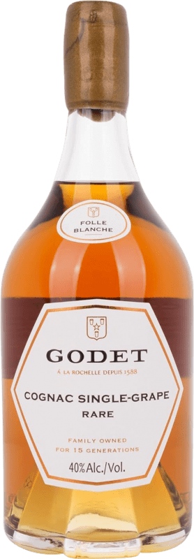125,95 € | Conhaque Cognac Godet Single Grape Rare Folle Blanche França 70 cl