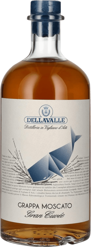 Бесплатная доставка | Граппа Dellavalle Grande Cuvée Италия Moscato — Мускат 70 cl