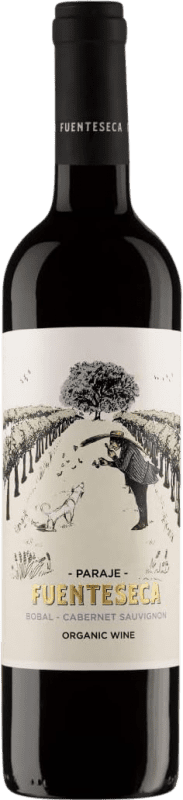 5,95 € Envío gratis | Vino tinto Sierra Norte Fuenteseca Bobal Cabernet Sauvignon Ecológico D.O. Utiel-Requena Ecológico