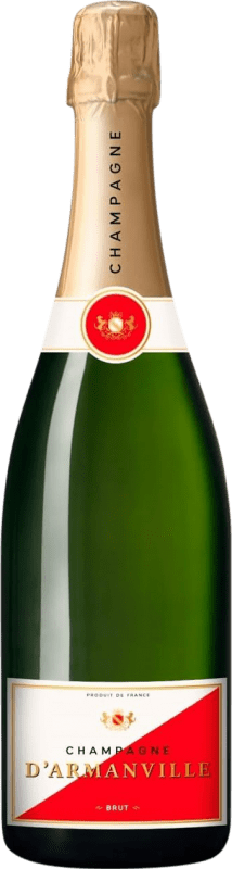 28,95 € | 白スパークリングワイン D'Armanville Brut A.O.C. Champagne シャンパン フランス Chardonnay 75 cl