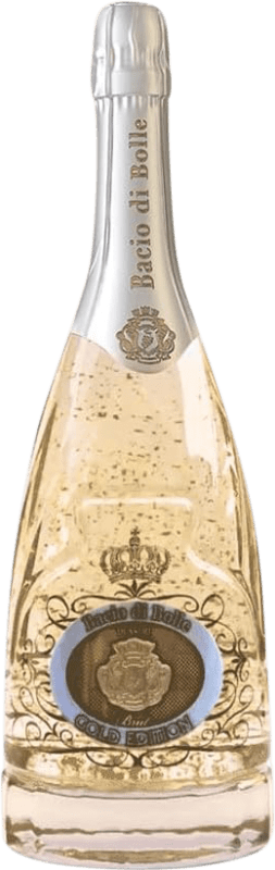 Envoi gratuit | Vin Mousseux Blanc Bacio di Bolle. 23K Brut Gold — Édition Or, Édition Limitée Moldavie, République Chardonnay, Glera 75 cl