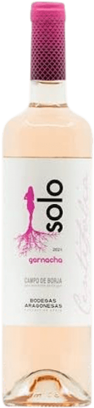 11,95 € Kostenloser Versand | Rosé-Wein Bodegas Aragonesas Solo Centifolia Rosé D.O. Campo de Borja