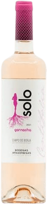 10,95 € Kostenloser Versand | Roséwein Bodegas Aragonesas Solo Centifolia Rosé D.O. Campo de Borja