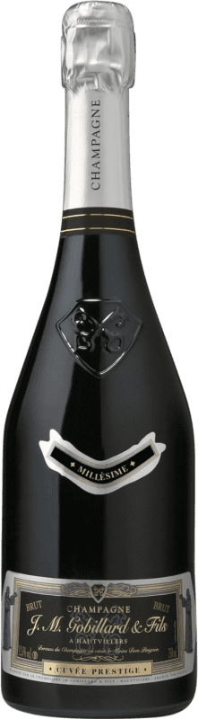 Envoi gratuit | Vin Mousseux Blanc JM. Gobillard Brut Millésimé, Prestige A.O.C. Champagne Champagne France Pinot Noir, Chardonnay 75 cl