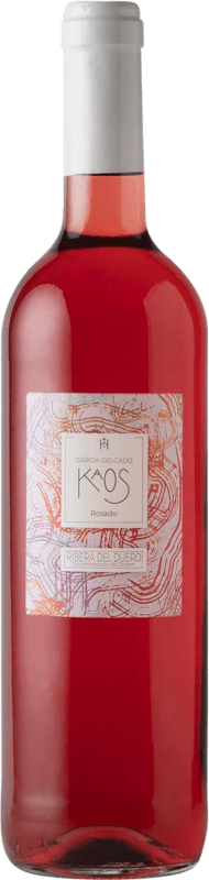 送料無料 | ロゼワイン García Delgado Kaos Rosado D.O. Ribera del Duero カスティーリャ・イ・レオン スペイン Tempranillo 75 cl