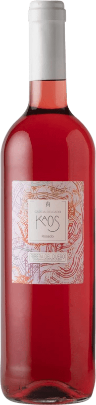 Spedizione Gratuita | Vino Rosato García Delgado Kaos D.O. Ribera del Duero Castilla y León Spagna Tempranillo 75 cl
