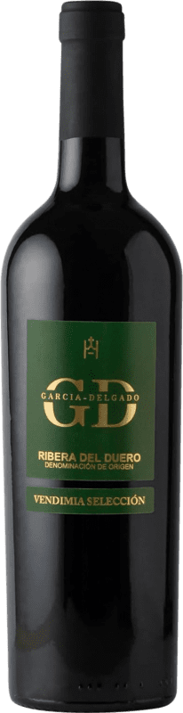 Kostenloser Versand | Rotwein García Delgado VS Vendimia Seleccionada — Ausgewählte Weinlese D.O. Ribera del Duero Kastilien und León Spanien Tempranillo 75 cl