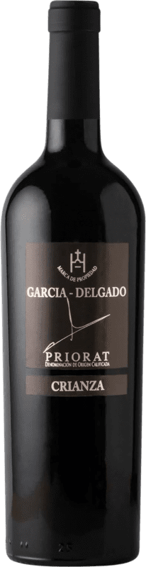 Spedizione Gratuita | Vino Rosso García Delgado Crianza — Invecchiato in Botte D.O.Ca. Priorat Catalogna Spagna Garnacha — Grenache, Cabernet Sauvignon, Mazuelo, Cariñena — Carignano 75 cl