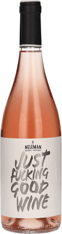 Free Shipping | Rosé wine Neleman Just Fucking Good Wine Organic Rosé Valencian Community Spain Grenache 75 cl