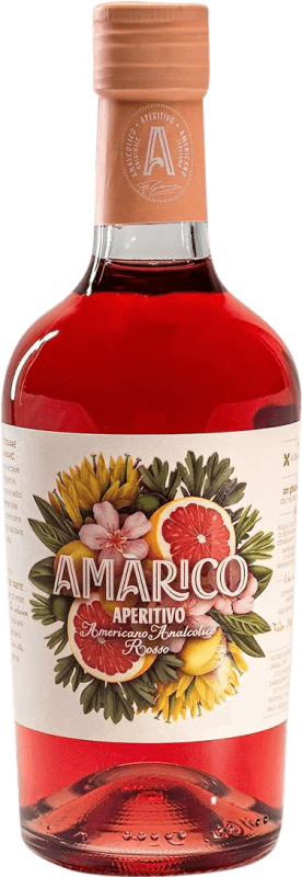 Бесплатная доставка | Аперитив Amàrico. Spritz Lovers Rosso Италия бутылка Medium 50 cl Без алкоголя