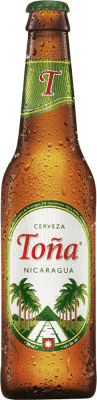 Bier 6 Einheiten Box Toña Cerveza. Lager Drittel-Liter-Flasche 35 cl