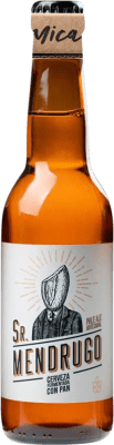 ビール 3個入りボックス Mica Sr. Mendrugo Artesanal Pale Ale Premium 3分の1リットルのボトル 33 cl