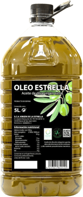 Aceite de Oliva Oleo Estrella. Virgen Extra Picual Garrafa 5 L