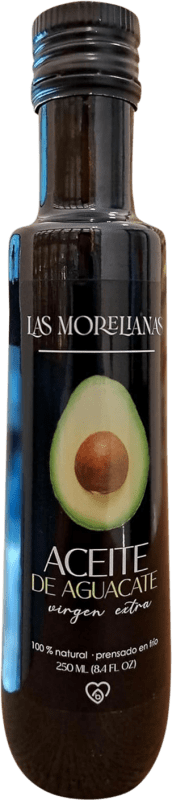 Envío gratis | Aceite de Cocina Las Morelianas. Pulpa Aguacate Virgen Extra Hass México Botellín 25 cl