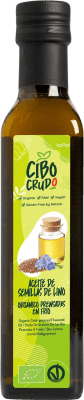 Envío gratis | Aceite de Cocina Cibo Crudo Lino Bio Italia Botellín 25 cl