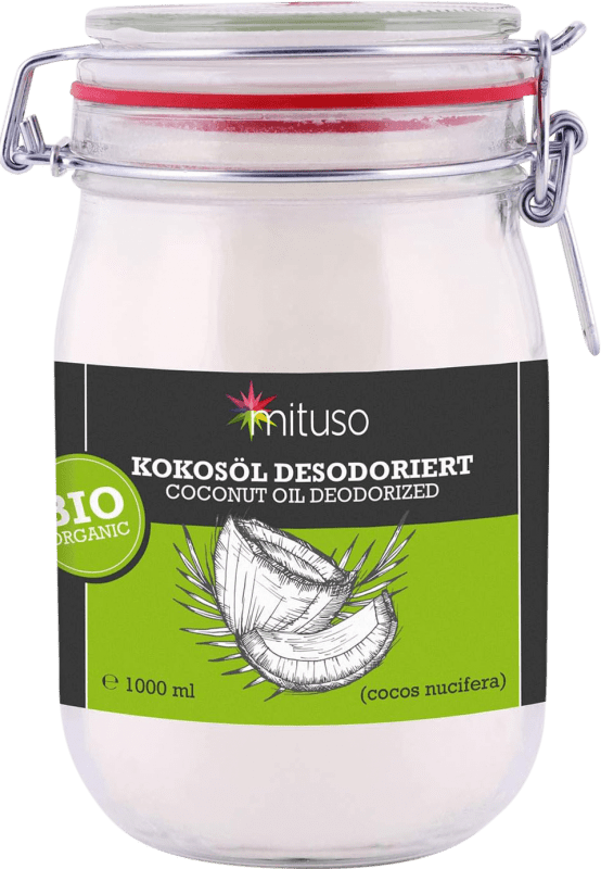 Free Shipping | Cooking Oil Mituso Coco Orgánico Sri Lanka Organic 1 L