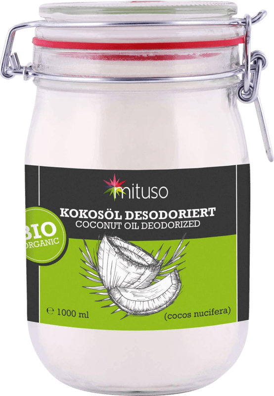 Spedizione Gratuita | Olio da Cucina Mituso Coco Orgánico Sri Lanka 1 L