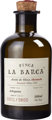 Free Shipping | Vegetable Oil Norte Extremeña Finca la Barca Spain Medium Bottle 50 cl Ahumado — Smoked