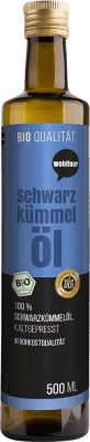 Aceite de Cocina Wohltuer. Comino Negro Bio Ecológico Botella Medium 50 cl