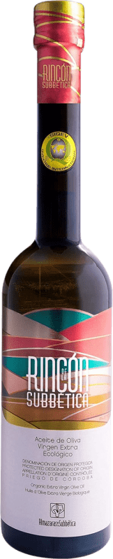 36,95 € Envío gratis | Aceite de Oliva ‎Almazaras de la Subbética Rincón Virgen Extra Ecológico Botella Medium 50 cl