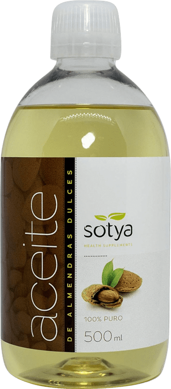 Kostenloser Versand | Pflanzenöl Sotya Spanien Medium-Flasche 50 cl Almendra — Mandel