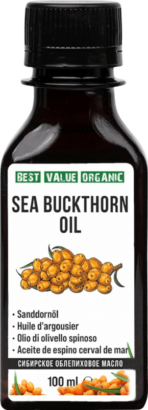 32,95 € Envoi gratuit | Huile de Cuisson Best Value Organic. Bayas Espino Amarillo Siberiano Bouteille Miniature 10 cl