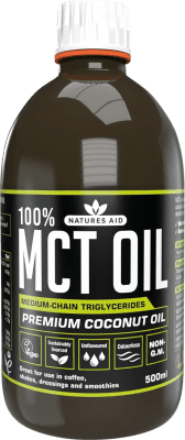 Aceite de Cocina Natures Aid. Coconut MCT Botella Medium 50 cl