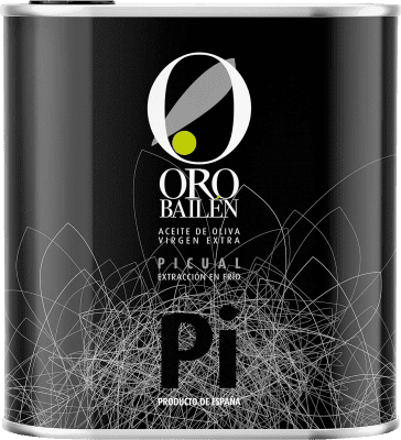 Huile d'Olive Oro Bailén Virgen Extra Picual Canette Spéciale 2,5 L