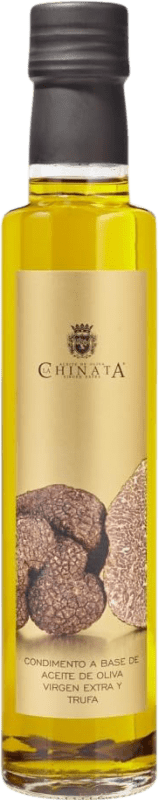 18,95 € Envío gratis | Aceite de Oliva La Chinata Virgen Extra Trufa Condimento Botellín 25 cl