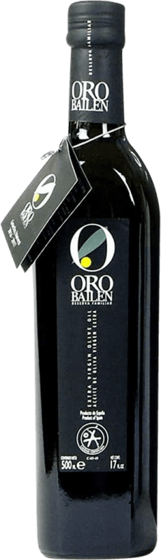 Free Shipping | Olive Oil Oro Bailén Virgen Extra Reserva Familiar Reserve Spain Picual Medium Bottle 50 cl