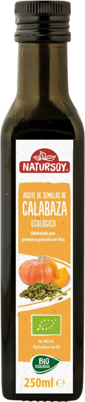 23,95 € 免费送货 | 植物油 Natursoy Eco — 生态 有机 天然 小瓶装 25 cl Calabaza — 南瓜
