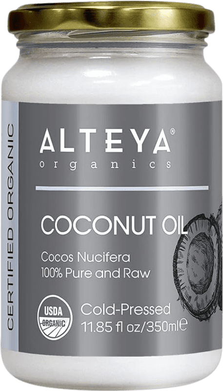 Envío gratis | Aceite de Cocina Alteya Organics. Coco Virgen Extra Orgánico Bulgaria Botellín Tercio 35 cl