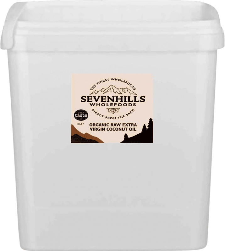 Envío gratis | Aceite de Cocina Sevenhills Wholefoods. Coco Virgen Extra Orgánico Filipinas Botella Especial 10 L