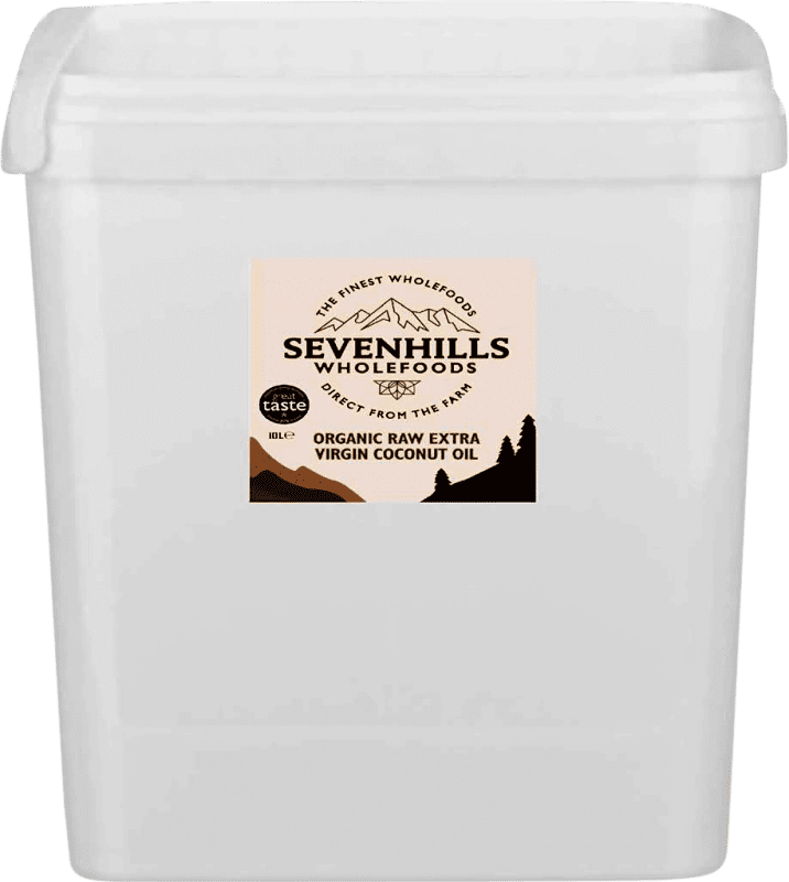 82,95 € | Aceite Vegetal Sevenhills Wholefoods Virgen Filipinas Organic — Ecológico Botella Especial 10 L Coconut — Coco