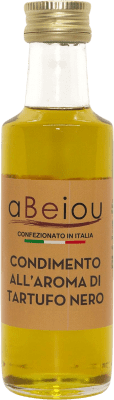 Envoi gratuit | Huile d'Olive ‎aBeiou Virgen Extra Trufa Negra Artesano Italie Bouteille Miniature 10 cl